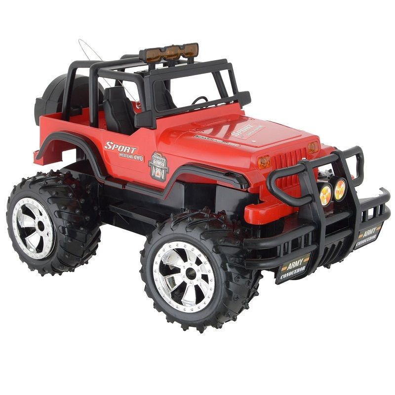 Wei Teng Toys négykerék-meghajtású RTG távirányítós terepjáró, 1:16, 3.6V - piros (No.358A) Wei Teng Toys négykerék-meghajtású RTG távirányítós terepjáró, 1:16, 3.6V - piros (No.358A)