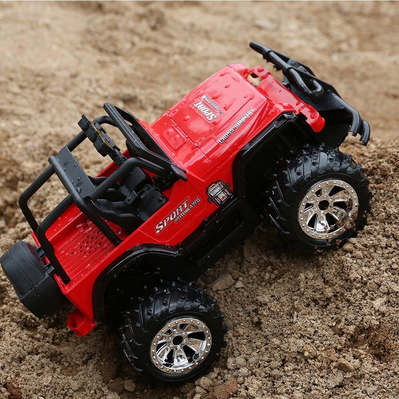 Wei Teng Toys négykerék-meghajtású RTG távirányítós terepjáró, 1:16, 3.6V - piros (No.358A) Wei Teng Toys négykerék-meghajtású RTG távirányítós terepjáró, 1:16, 3.6V - piros (No.358A)