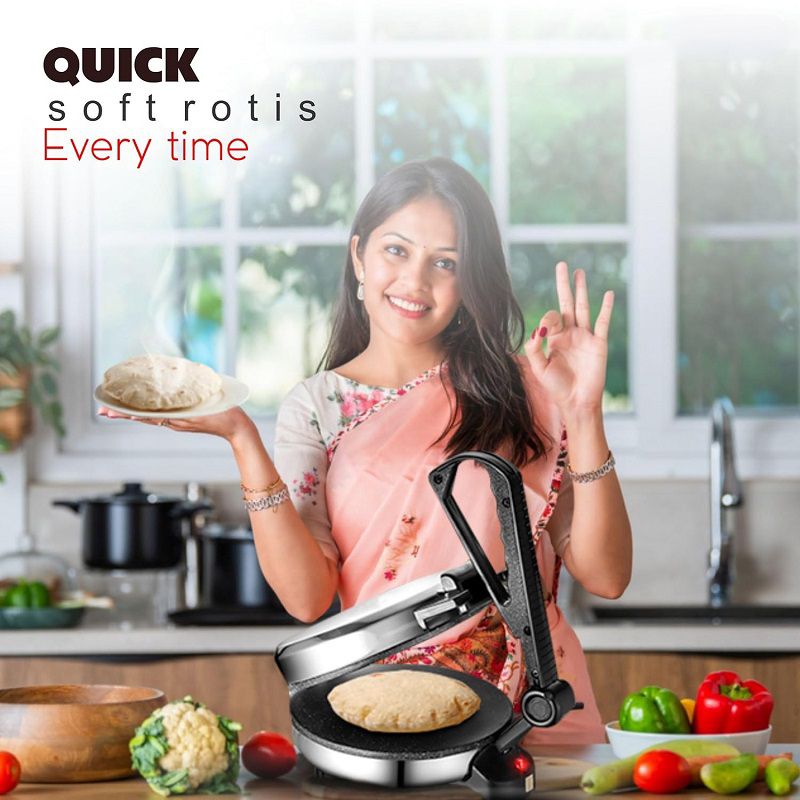 Delta Tortilla sütő, 900W - rozsdamentes acél Delta Tortilla sütő, 900W - rozsdamentes acél
