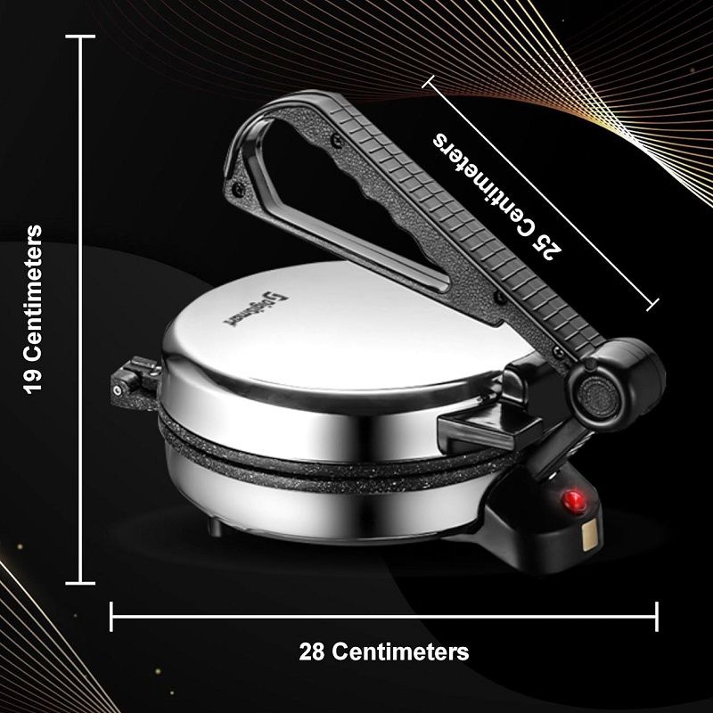 Delta Tortilla sütő, 900W - rozsdamentes acél Delta Tortilla sütő, 900W - rozsdamentes acél