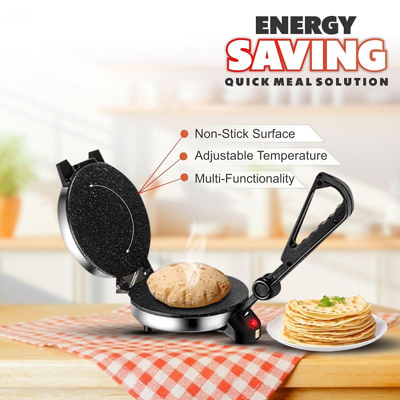 Delta Tortilla sütő, 900W - rozsdamentes acél Delta Tortilla sütő, 900W - rozsdamentes acél