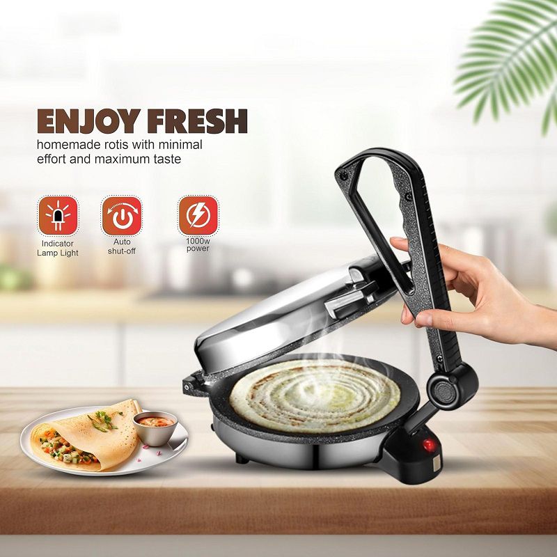 Delta Tortilla sütő, 900W - rozsdamentes acél Delta Tortilla sütő, 900W - rozsdamentes acél