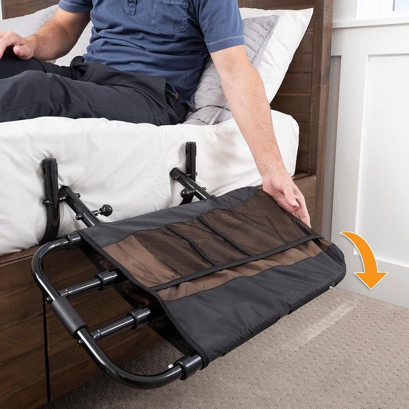 Stander EZ Adjust állítható ágykorlát, 66-107cm - fekete Stander EZ Adjust állítható ágykorlát, 66-107cm - fekete