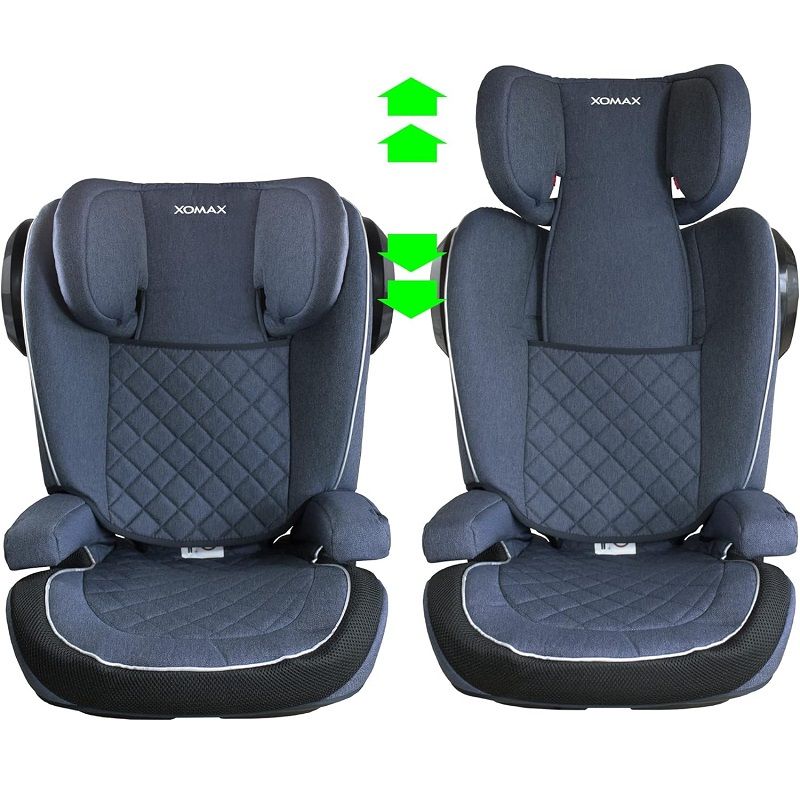 Xomax A23 autós gyerekülés, iso-fix, 3,5-12év, 15-36kg - farmer/fekete (JEANS/BLACK SLS) Xomax A23 autós gyerekülés, iso-fix, 3,5-12év, 15-36kg - farmer/fekete (JEANS/BLACK SLS)