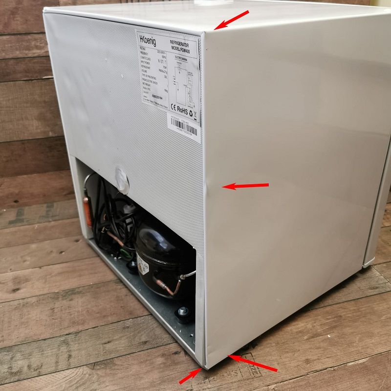 HKoenig FGW400 mini fagyasztó, 75W, 32lit, állítható termosztát - fehér (min. esztétikai hibákkal) HKoenig FGW400 mini fagyasztó, 75W, 32lit, állítható termosztát - fehér (min. esztétikai hibákkal)