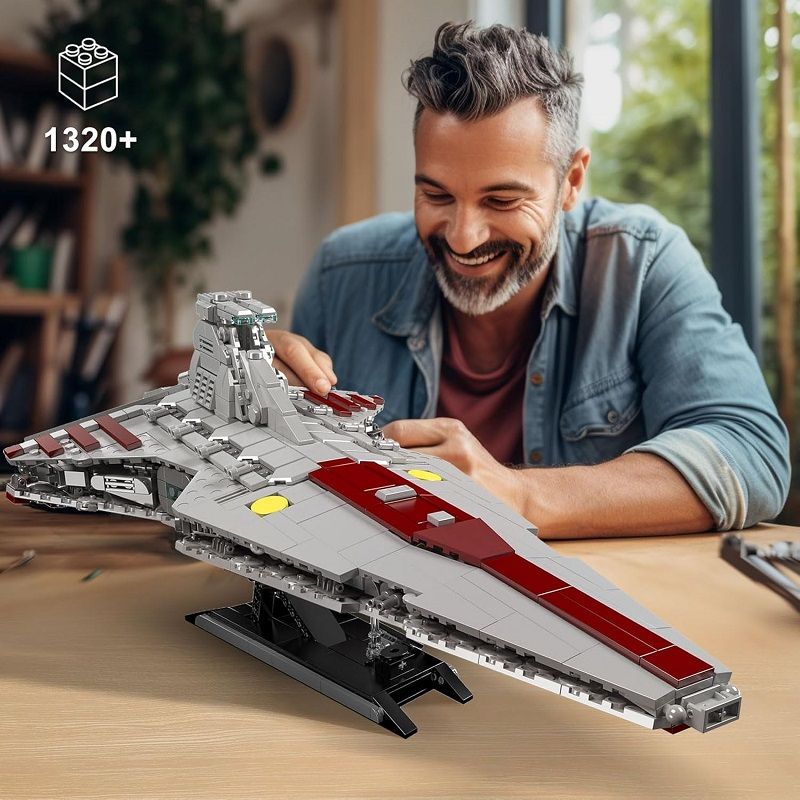 Yeshin Star Wars Venator-osztályú köztársasági támadó cirkáló (Mould King 21074) Yeshin Star Wars Venator-osztályú köztársasági támadó cirkáló (Mould King 21074)