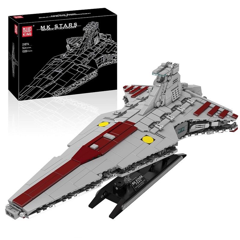 Yeshin Star Wars Venator-osztályú köztársasági támadó cirkáló (Mould King 21074) Yeshin Star Wars Venator-osztályú köztársasági támadó cirkáló (Mould King 21074)