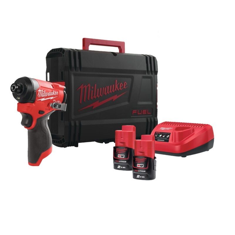 Milwaukee M12 FID2-202X szuperkompakt akkus ütvecsavarozó, 170Nm, 2x2,0Ah, töltő, szállítókoffer (4933479877) Milwaukee M12 FID2-202X szuperkompakt akkus ütvecsavarozó, 170Nm, 2x2,0Ah, töltő, szállítókoffer (4933479877)