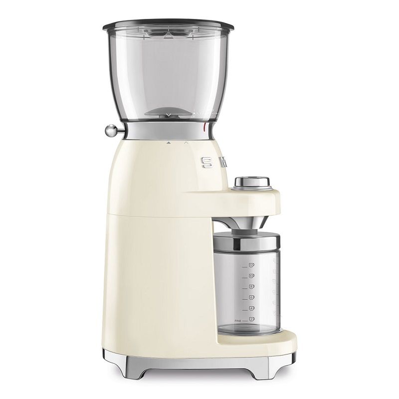 Smeg retro kávédaráló, 150W, 350g - kérm/átlátszó (CGF11CREU) Smeg retro kávédaráló, 150W, 350g - kérm/átlátszó (CGF11CREU)