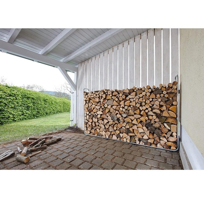 Wolfcraft moduláris XXL tárolórendszer tűzifához, 146x324cm (5125000) Wolfcraft moduláris XXL tárolórendszer tűzifához, 146x324cm (5125000)