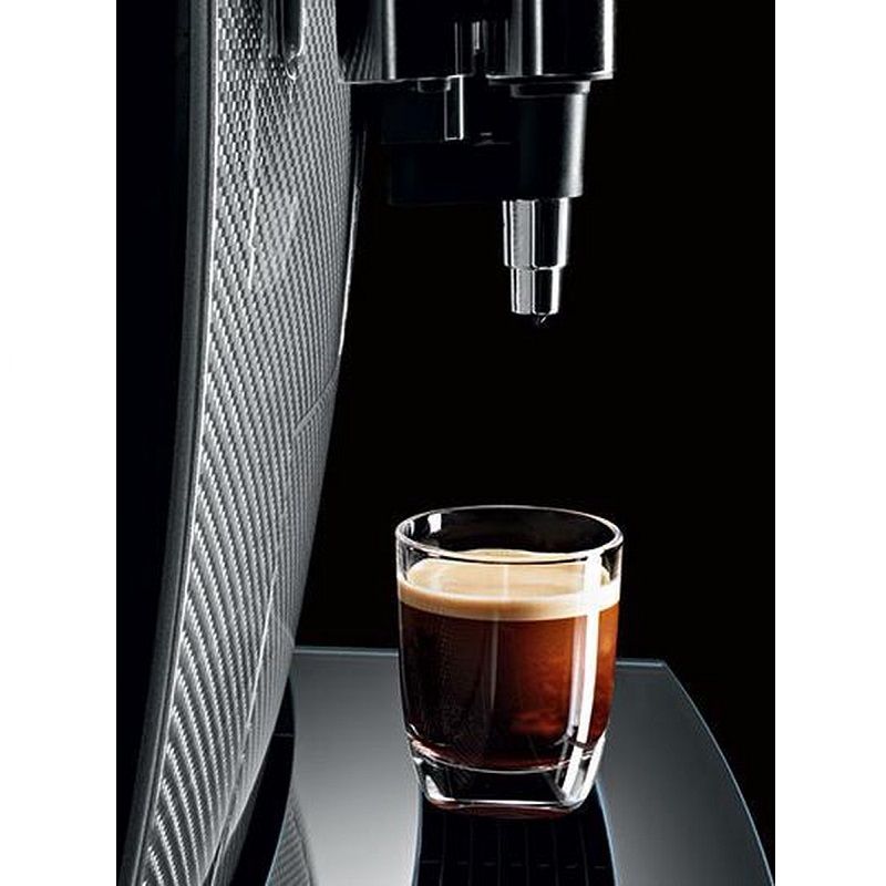 Jura Impressa J500 automata kávéfőző, 2,1lit, 1450W - carbon silver (15035) - használt Jura Impressa J500 automata kávéfőző, 2,1lit, 1450W - carbon silver (15035) - használt