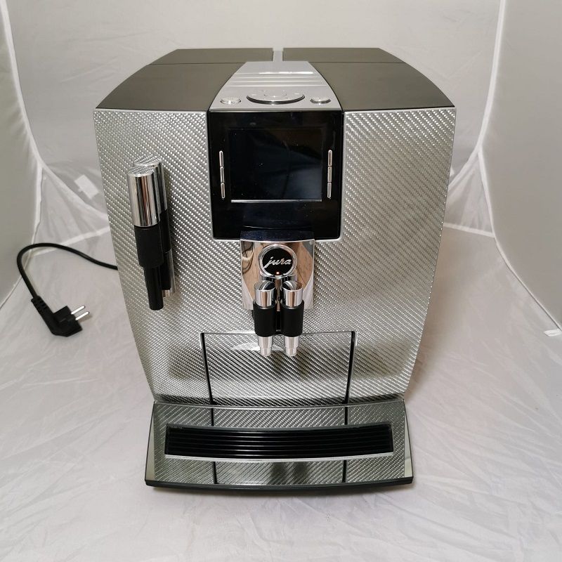 Jura Impressa J500 automata kávéfőző, 2,1lit, 1450W - carbon silver (15035) - használt Jura Impressa J500 automata kávéfőző, 2,1lit, 1450W - carbon silver (15035) - használt