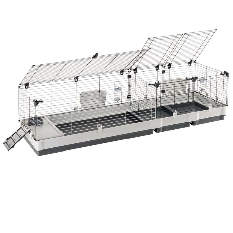 Ferplast Krolik 200 nyúlketrec, 205x60x50cm - szürke (57072870) - használt Ferplast Krolik 200 nyúlketrec, 205x60x50cm - szürke (57072870) - használt