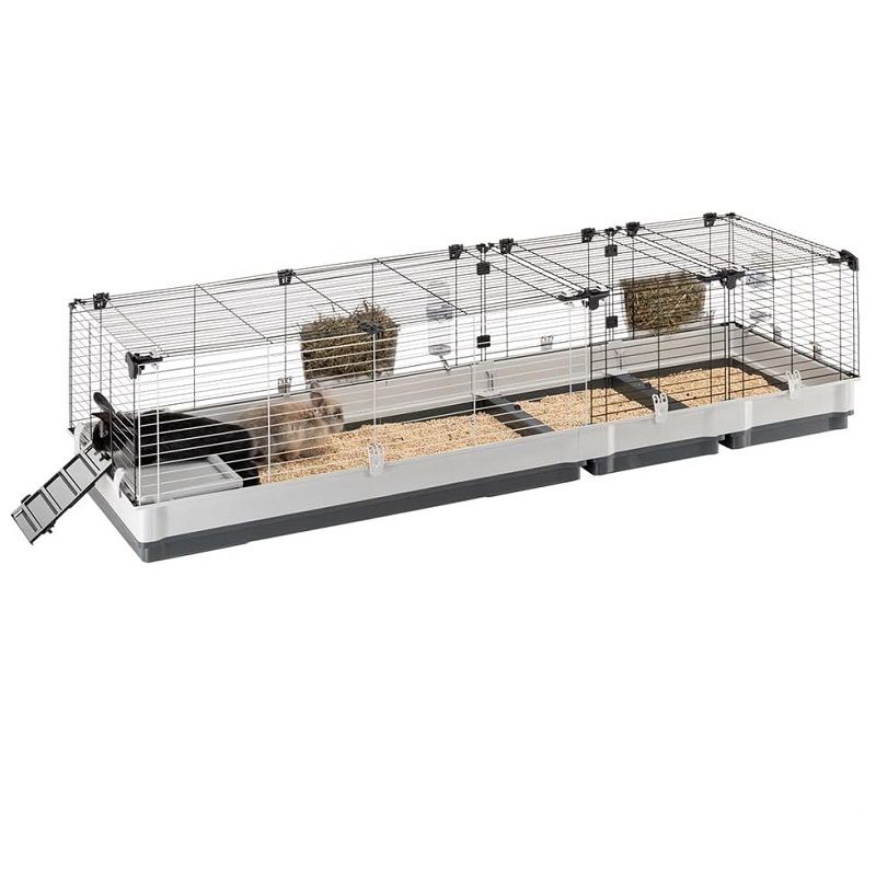 Ferplast Krolik 200 nyúlketrec, 205x60x50cm - szürke (57072870) - használt Ferplast Krolik 200 nyúlketrec, 205x60x50cm - szürke (57072870) - használt
