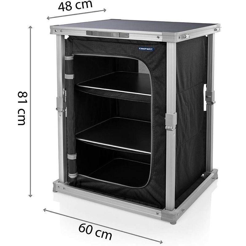CamPart Travel CU-0724 hordozható összecsukható kempingszekrény, 81x60x48cm (min. szállítássérült) CamPart Travel CU-0724 hordozható összecsukható kempingszekrény, 81x60x48cm (min. szállítássérült)