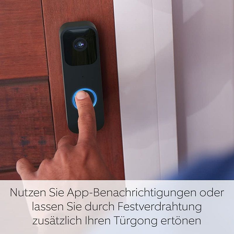 Amazon Blink vezeték nélküli kapucsengő és Blink Sync Module 2 vezérlő készlet - fekete/fehér Amazon Blink vezeték nélküli kapucsengő és Blink Sync Module 2 vezérlő készlet - fekete/fehér