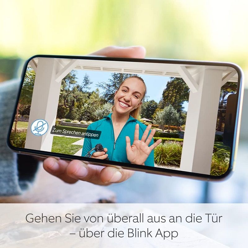 Amazon Blink vezeték nélküli kapucsengő és Blink Sync Module 2 vezérlő készlet - fekete/fehér Amazon Blink vezeték nélküli kapucsengő és Blink Sync Module 2 vezérlő készlet - fekete/fehér