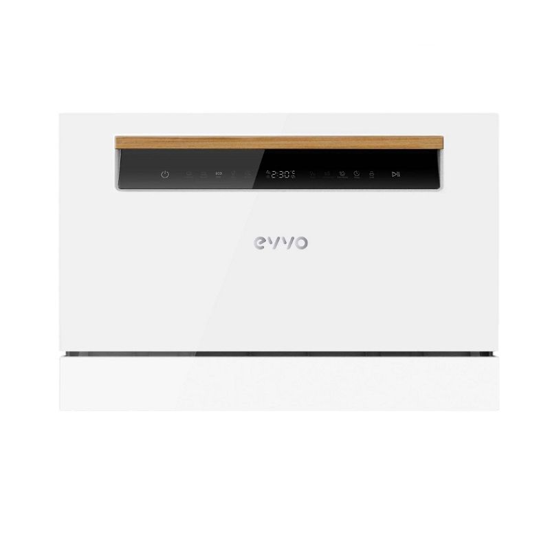 EVVO Mini D mini mosogatógép, 6 teríték, 8 program - fehér EVVO Mini D mini mosogatógép, 6 teríték, 8 program - fehér