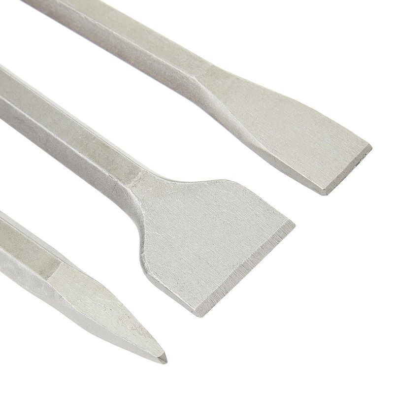 Silverline SDS Plus Hex 3 darabos vésőszár készlet (515779) Silverline SDS Plus Hex 3 darabos vésőszár készlet (515779)