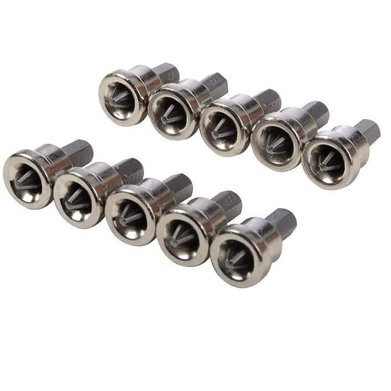 Silverline Tools 10 db-os gipszkarton csavar készlet ütközővel, PH2, króm-vanádium acél (950128) Silverline Tools 10 db-os gipszkarton csavar készlet ütközővel, PH2, króm-vanádium acél (950128)