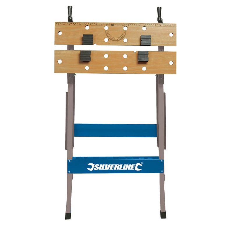 Silverline Tools TB01 hordozható munkapad, 100kg teherbírással Silverline Tools TB01 hordozható munkapad, 100kg teherbírással