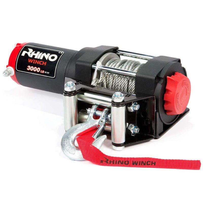Rhino elektromos csörlő 2db távvezérlővel, 12m acél kötéllel, 12V, 1360 kg (RW-300012V-BLK) Rhino elektromos csörlő 2db távvezérlővel, 12m acél kötéllel, 12V, 1360 kg (RW-300012V-BLK)