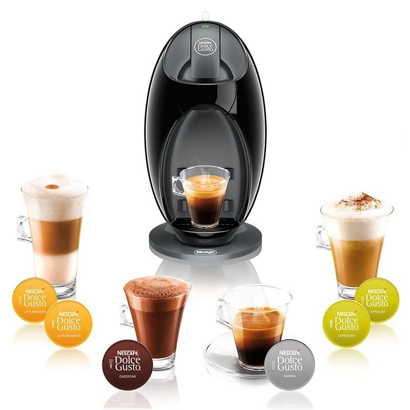 DeLonghi Nescafé Dolce Gusto Jovia automata kapszulás kávéfőző, 1500W, 0.8lit - fekete (EDG250.B) DeLonghi Nescafé Dolce Gusto Jovia automata kapszulás kávéfőző, 1500W, 0.8lit - fekete (EDG250.B)