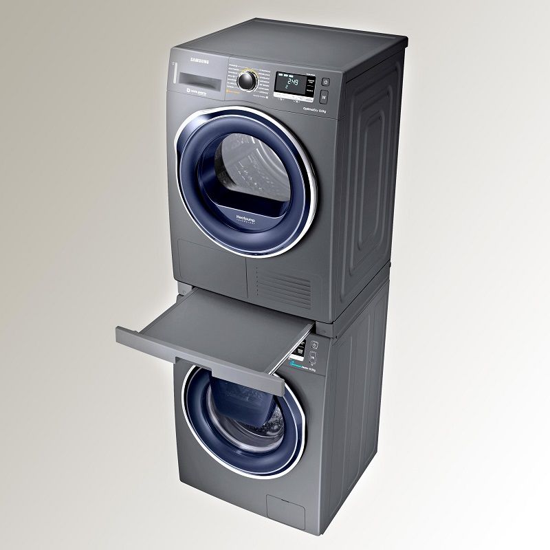 Samsung SKK-DDX összeépítő keret mosó- és szárítógépekhez - szürke Samsung SKK-DDX összeépítő keret mosó- és szárítógépekhez - szürke