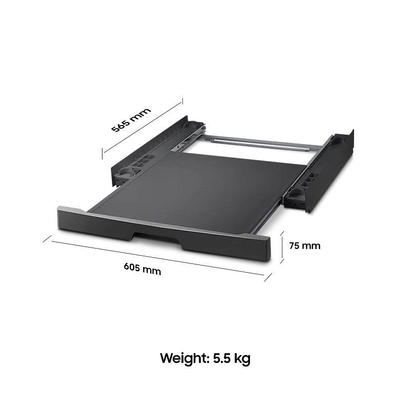Samsung SKK-DDX összeépítő keret mosó- és szárítógépekhez - szürke Samsung SKK-DDX összeépítő keret mosó- és szárítógépekhez - szürke