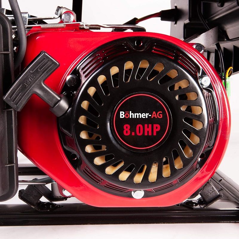 BÖHMER AG-6500W-e önindítós benzines áramfejlesztő, 6500W, 8LE