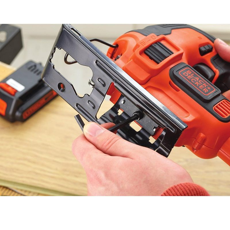Black&Decker BDCJS18N-XJ dekopírfűrész 18V, 19mm, 55mm, akku és töltő nélkül