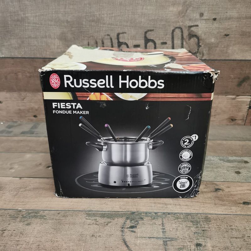 Russell Hobbs Fiesta fondue készlet, 1200W, 1.7lit - inox (22560-56)