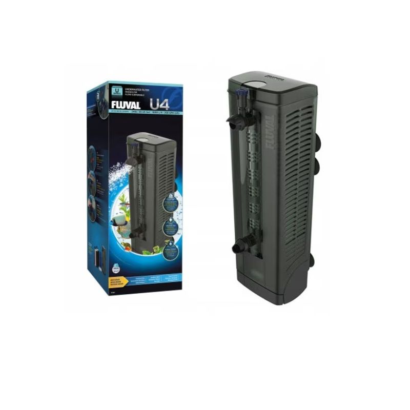Fluval U4 belső akvárium szűrő, 130-240lit, 1000lit/óra - fekete Fluval U4 belső akvárium szűrő, 130-240lit, 1000lit/óra - fekete