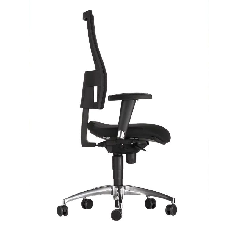 SSI Proline S2 ergonomikus irodai forgószék, 110kg - fekete/piros