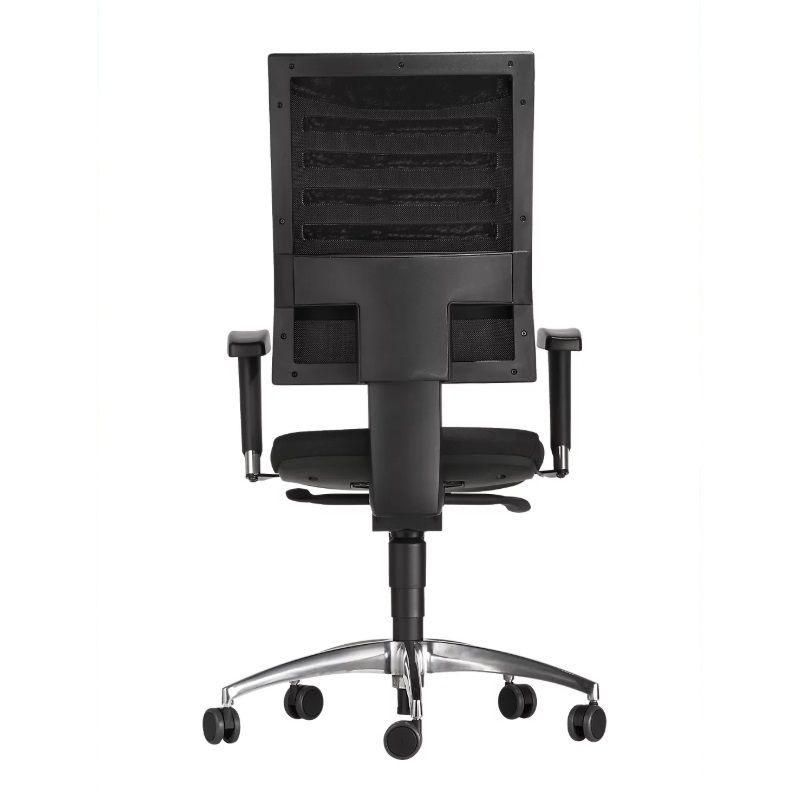 SSI Proline S2 ergonomikus irodai forgószék, 110kg - fekete/piros