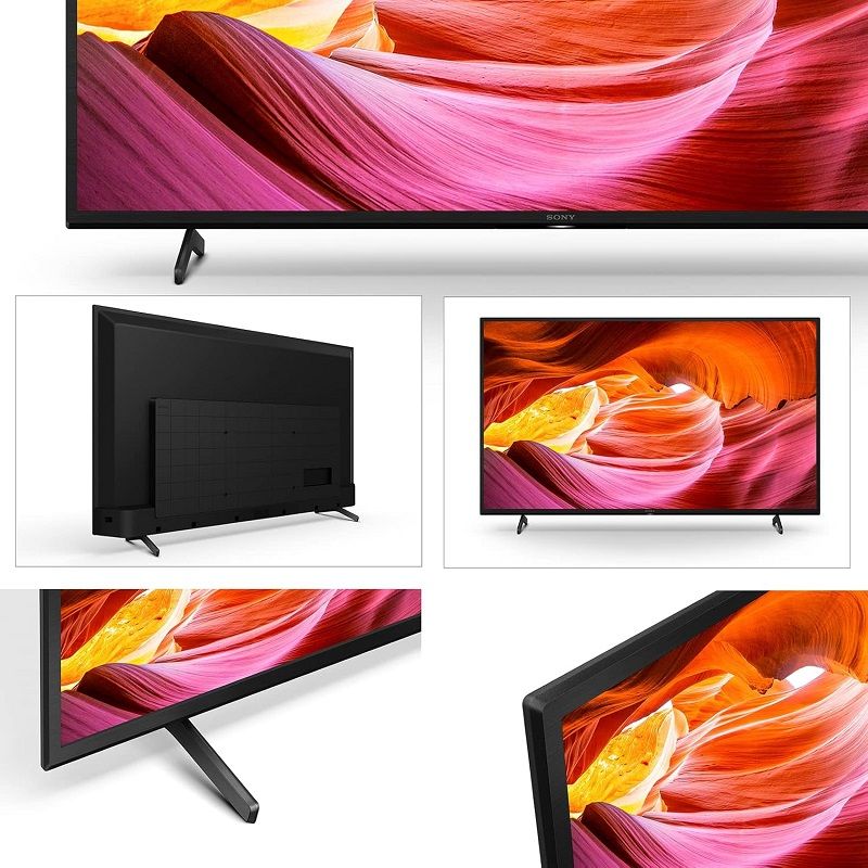 Sony BRAVIA 4K UHD Smart Google televízió 43"/108cm, fekete (KD43X75K) - használt