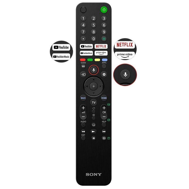 Sony BRAVIA 4K UHD Smart Google televízió 43"/108cm, fekete (KD43X75K) - használt