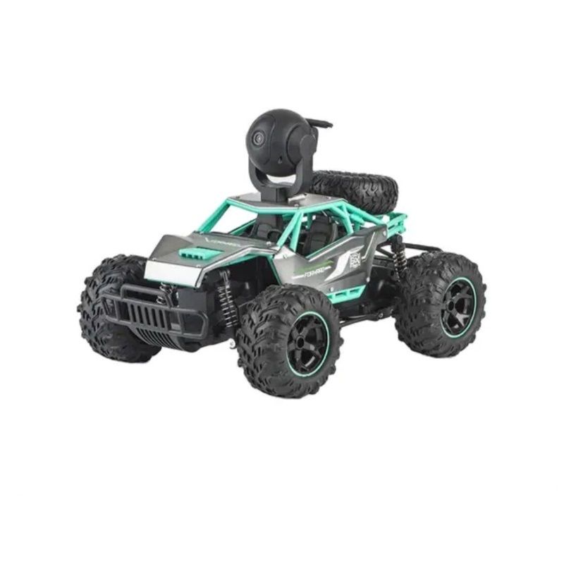 SPRINT LH-C039W 4WD távirányítós kaszkadőrautó 1080P kamerával, wifi, 30km/h - zöld (APP)