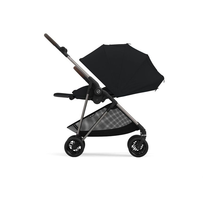 CYBEX Gold Melio multifunkciós babakocsi - fekete (magic black)