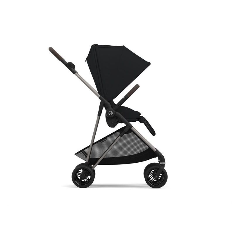 CYBEX Gold Melio multifunkciós babakocsi - fekete (magic black)