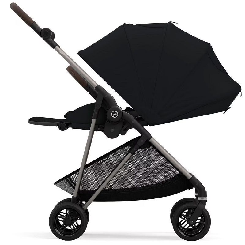 CYBEX Gold Melio multifunkciós babakocsi - fekete (magic black)