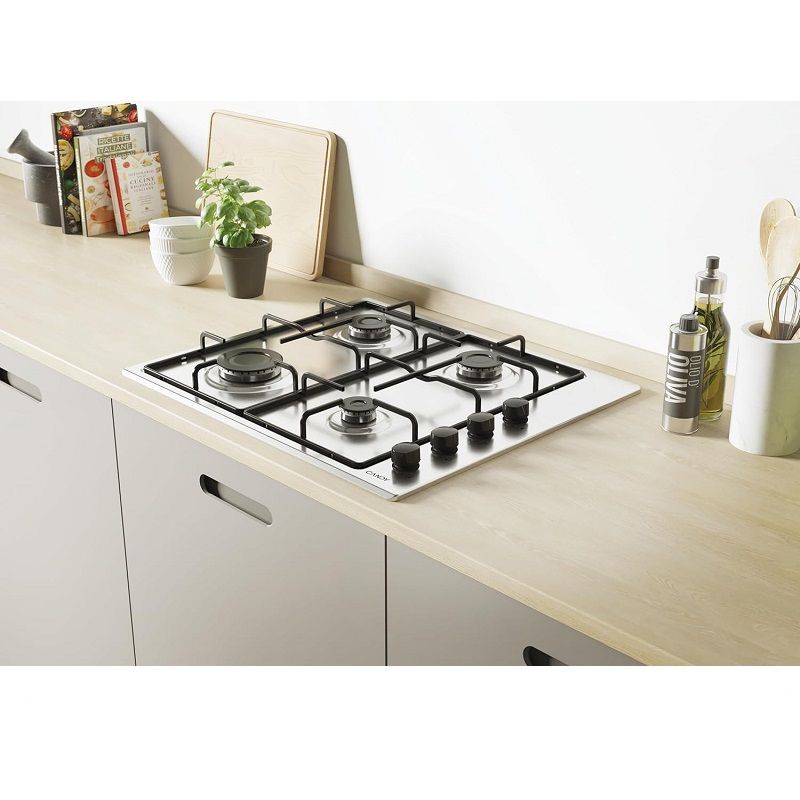 Candy 4 égős beépíthető gáz főzőlap, 7,75kW, 595x510x8 - inox (CHW6LBX) Candy 4 égős beépíthető gáz főzőlap, 7,75kW, 595x510x8 - inox (CHW6LBX)