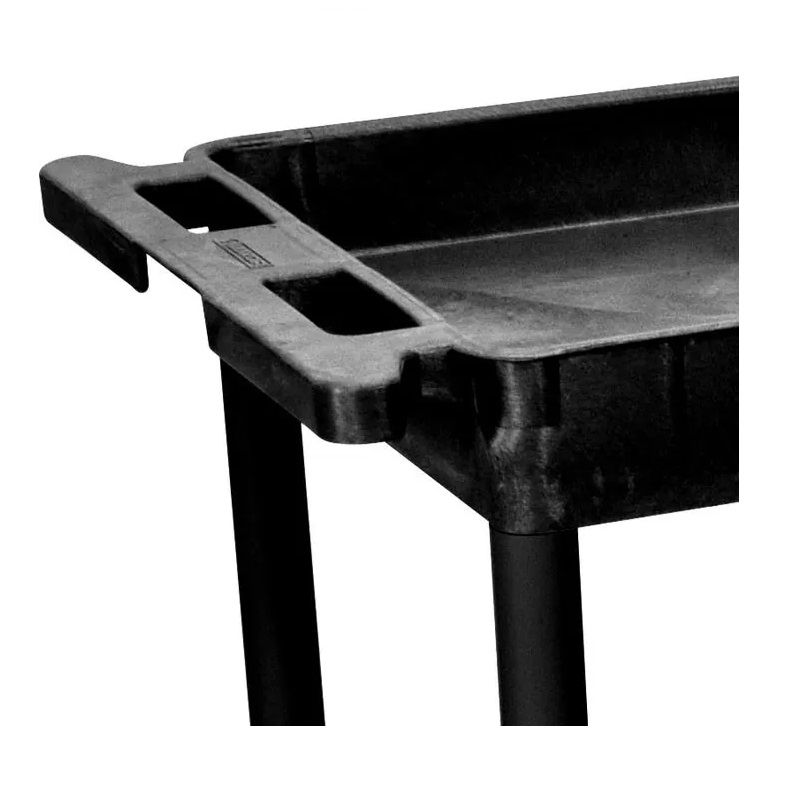 Luxor SESTC111-B nagy teherbírású, 3 polcos segédkocsi, 150kg, 460x980x610mm - fekete Luxor SESTC111-B nagy teherbírású, 3 polcos segédkocsi, 150kg, 460x980x610mm - fekete