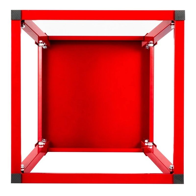 Vevor Plyo ugródoboz készlet acélból, 30/46/61cm - piros/fekete Vevor Plyo ugródoboz készlet acélból, 30/46/61cm - piros/fekete