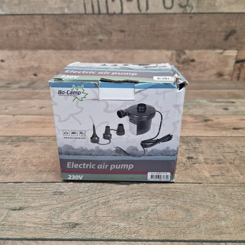 Bo-Camp elektromos pumpa 230V, 450 liter/perc Bo-Camp elektromos pumpa 230V, 450 liter/perc