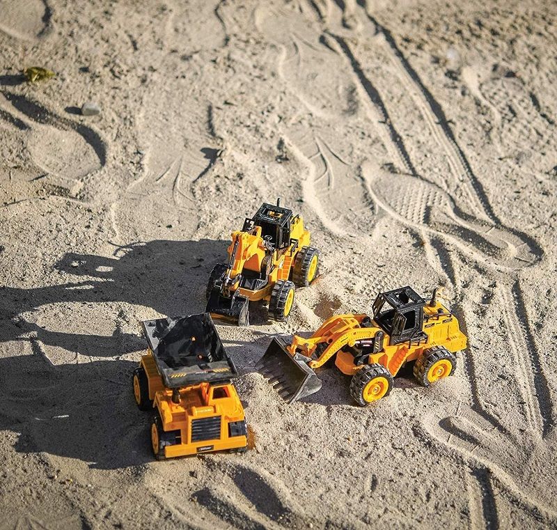 Top Race TR-113S RC távirányítós rakodó, 1:24 - sárga Top Race TR-113S RC távirányítós rakodó, 1:24 - sárga