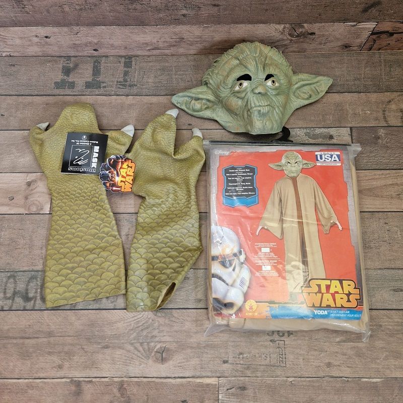Disney Star Wars Yoda mester jelmez maszkkal és kezekkel Disney Star Wars Yoda mester jelmez maszkkal és kezekkel