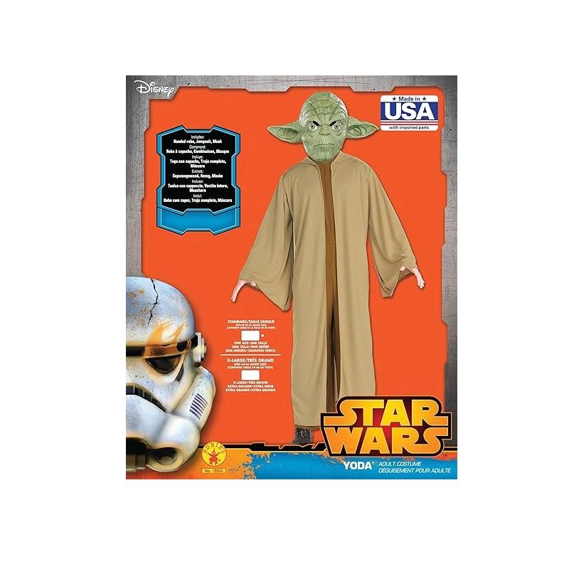 Disney Star Wars Yoda mester jelmez maszkkal és kezekkel Disney Star Wars Yoda mester jelmez maszkkal és kezekkel