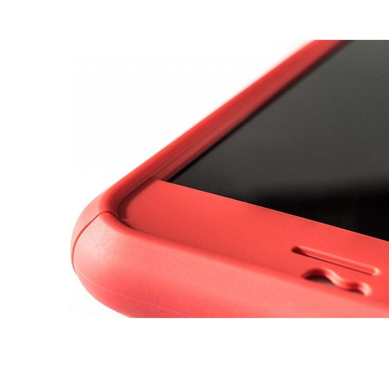 Zendo NanoSkin Classic szilikon tok iPhone 7-hez, közepesen ütésálló, piros Zendo NanoSkin Classic szilikon tok iPhone 7-hez, közepesen ütésálló, piros