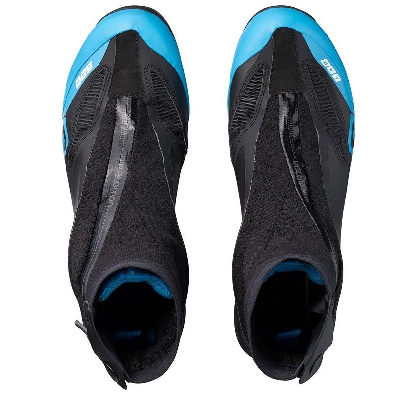 Salomon S/Lab X Alp Carbon 2 GTX túracipő, vízálló, fekete-kék Salomon S/Lab X Alp Carbon 2 GTX túracipő, vízálló, fekete-kék
